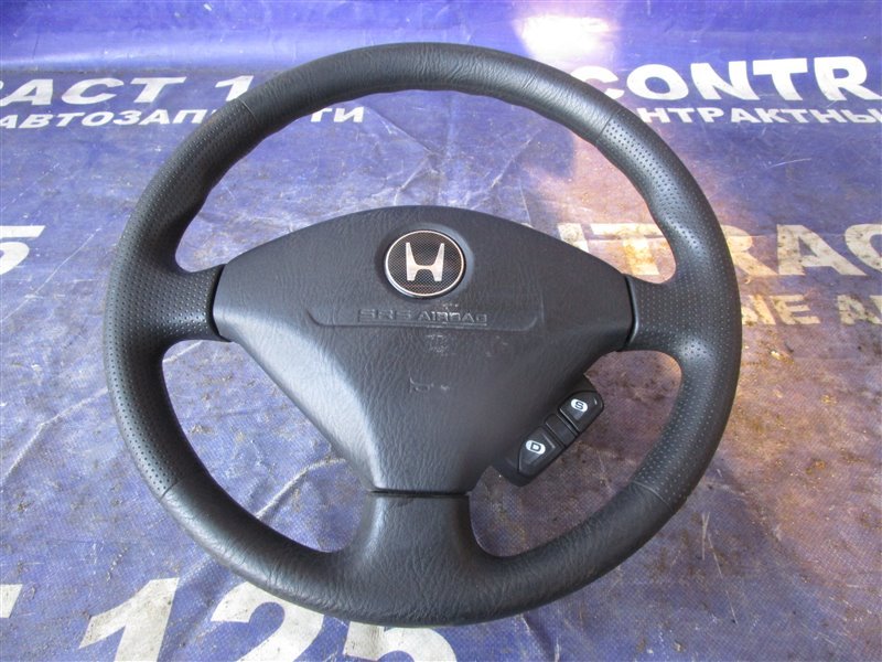 Руль с airbag Honda Hrv GH3 D16A 2001 (б/у)