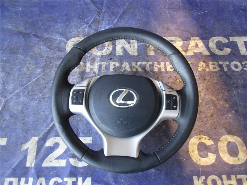 Руль с airbag Lexus Ct200H ZWA10 2ZRFXE 2012 (б/у)