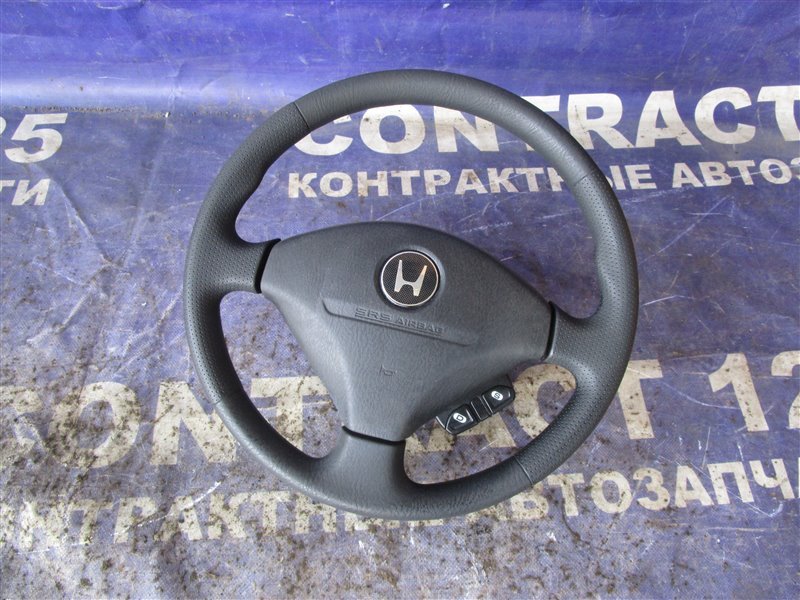 Руль с airbag Honda Hrv GH3 D16A 1999 (б/у)