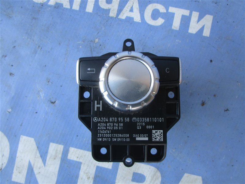 Кнопка управления магнитолой Mercedes-Benz C-Class C250 С204 M271 DE18 EVO 2012 (б/у)