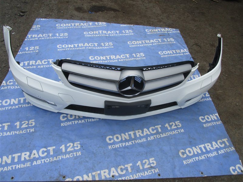 Бампер Mercedes-Benz C-Class C250 С204 M271 DE18 EVO 2012 передний (б/у)