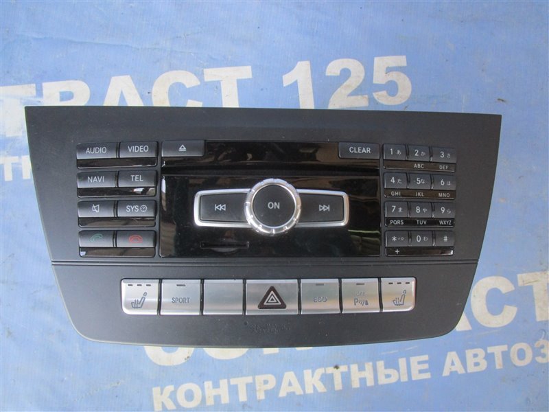 Магнитола Mercedes-Benz C-Class C250 С204.347 M271 DE18 EVO 2012 (б/у)