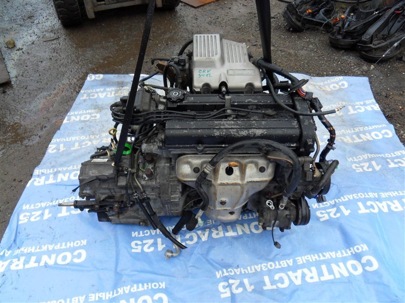 Двигатель в сборе HONDA CRV RD1 B20B 2000 (б/у)