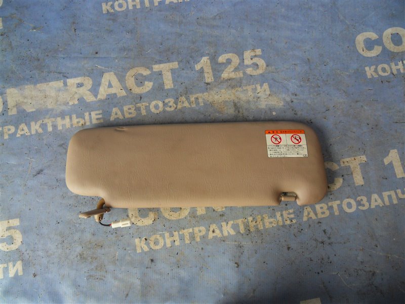 Козырек от солнца TOYOTA Land Cruiser UZJ100 2UZFE 2001 левый (б/у)