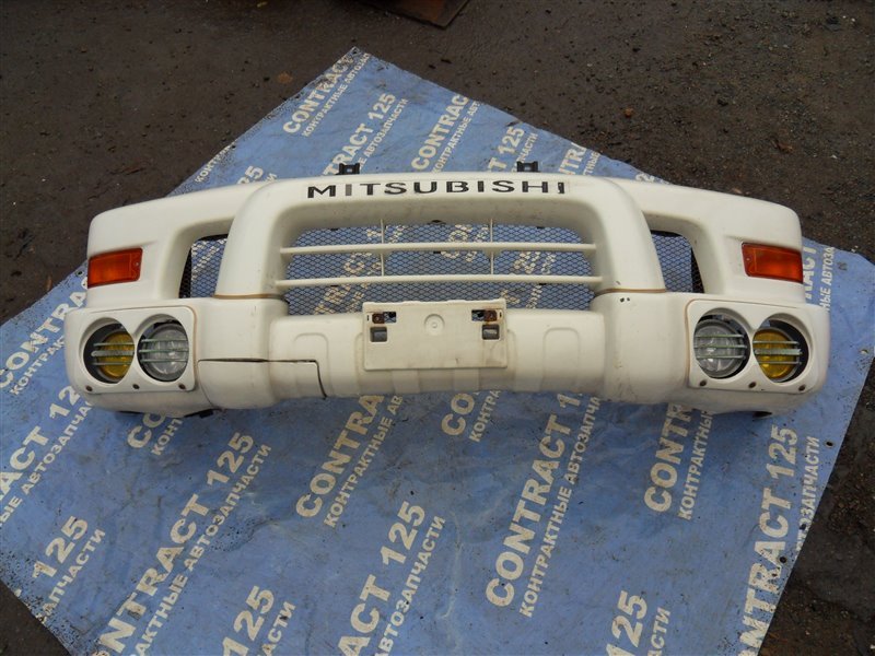 Бампер MITSUBISHI Delica PD8W 4M40 2000 передний (б/у)