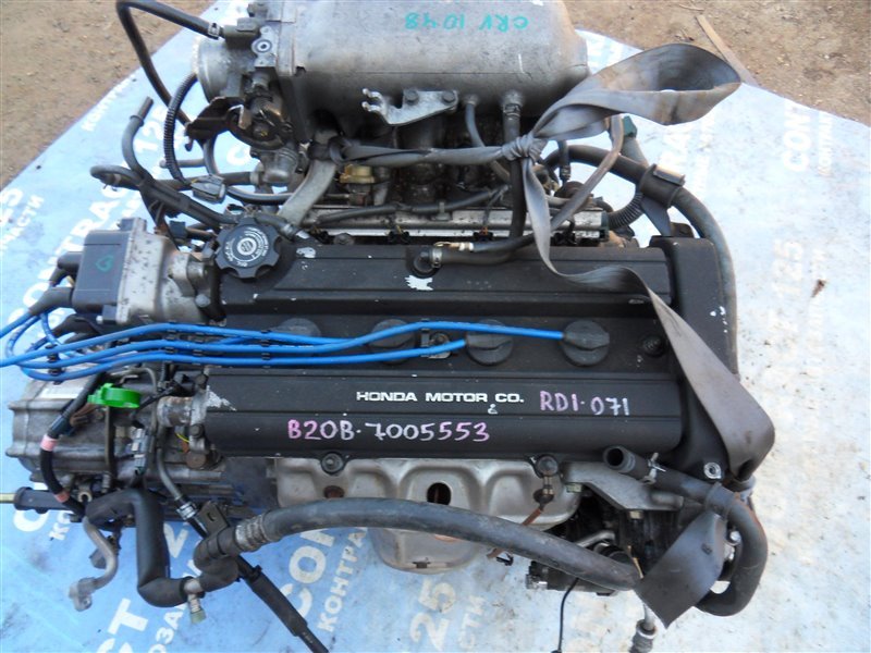 Двигатель в сборе HONDA CRV RD1 B20B 1996 (б/у)