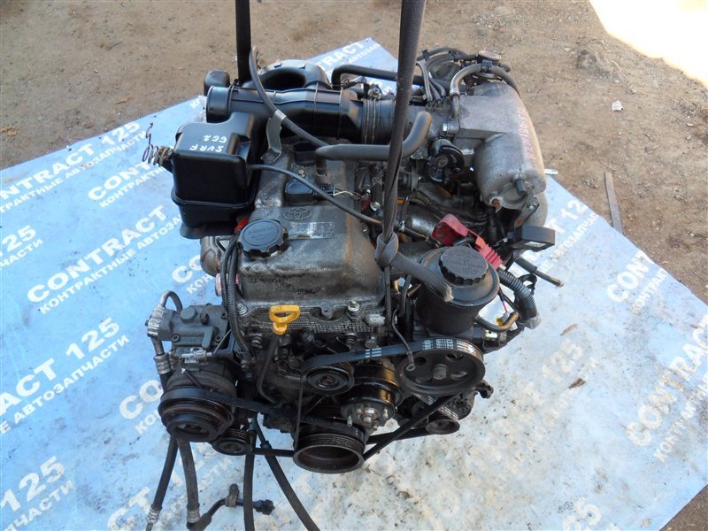 Двигатель в сборе TOYOTA HILUX SURF RZN180W 3RZFE 2001 (б/у)