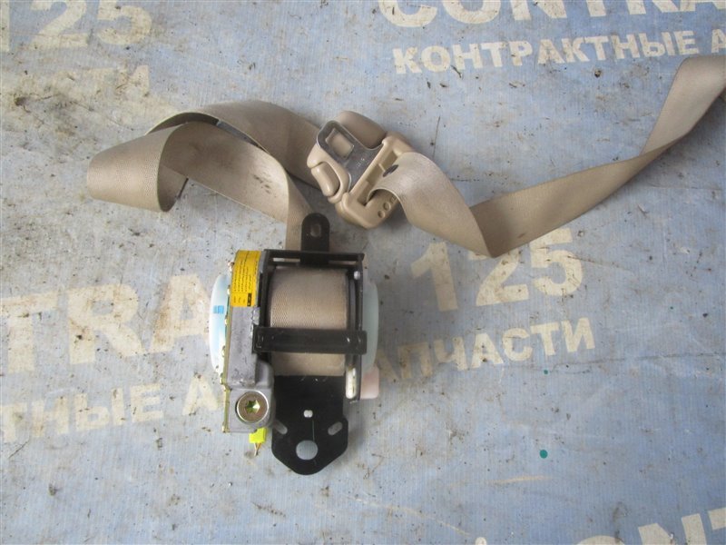 Ремень безопасности TOYOTA Land Cruiser UZJ100 2UZFE 2001 передний левый (б/у)