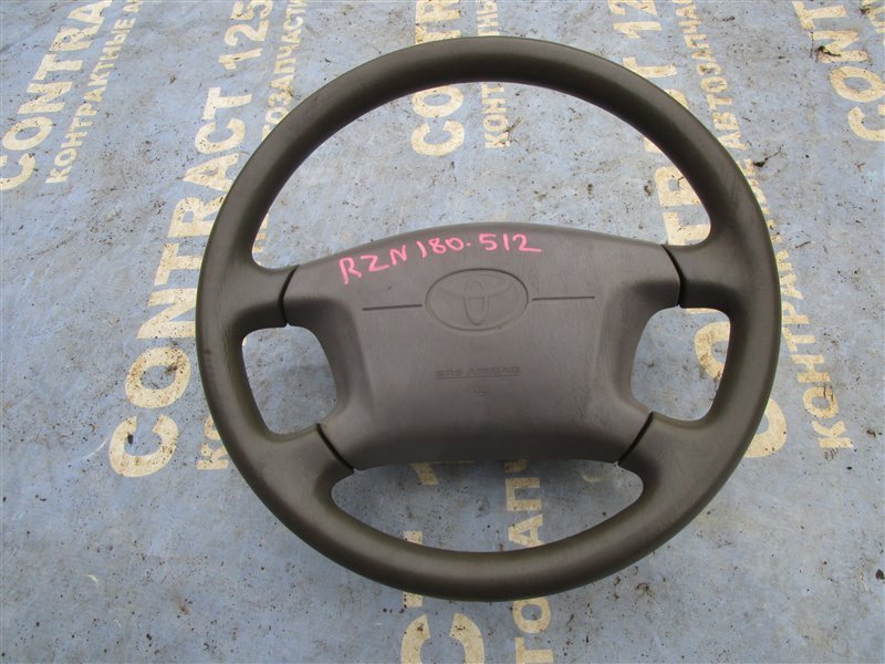 Руль с airbag TOYOTA HILUX SURF RZN180W 3RZFE 2001 (б/у)