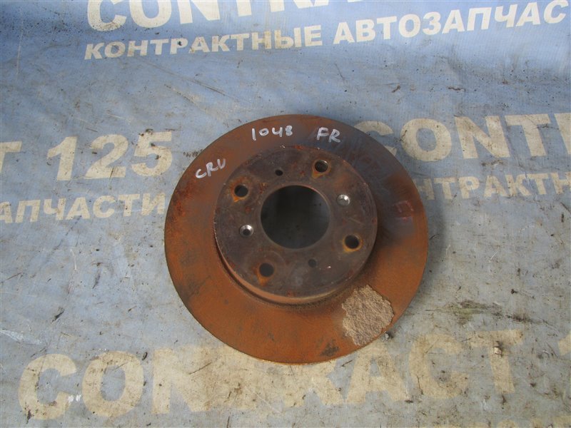 Тормозной диск HONDA CRV RD1 B20B 1996 передний правый (б/у)
