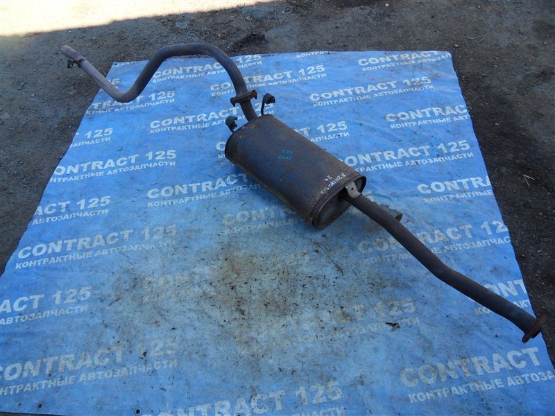 Глушитель TOYOTA HILUX SURF RZN180W 3RZFE 2001 (б/у)