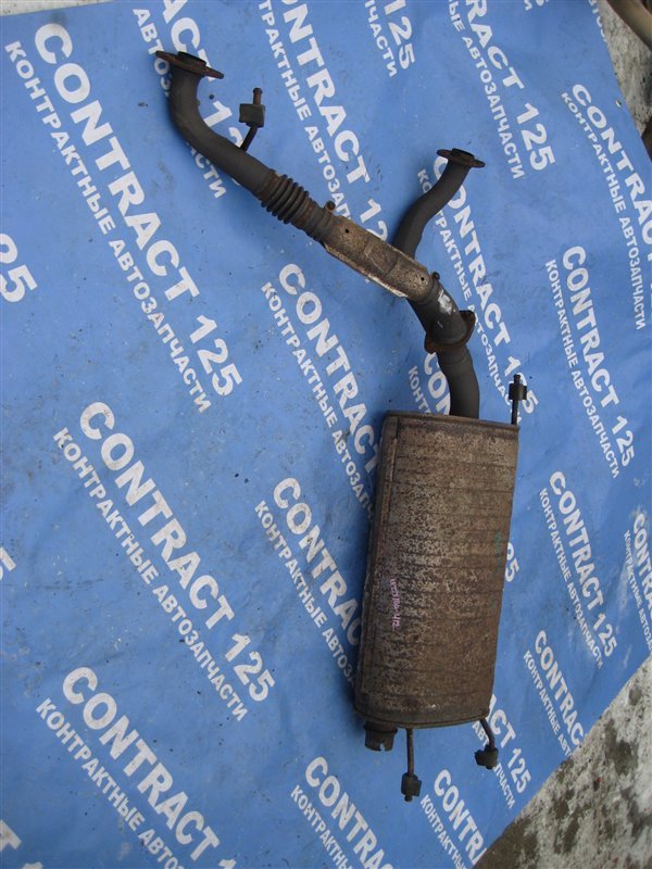 Глушитель TOYOTA Land Cruiser UZJ100W 2UZFE 1998 (б/у)