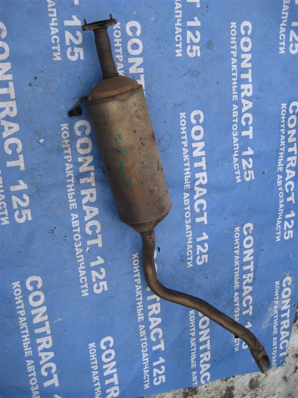 Бочка глушителя TOYOTA RUSH J210E 3SZVE 2006 (б/у)