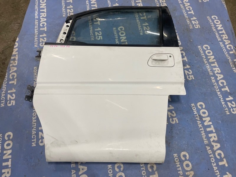 Дверь MITSUBISHI Delica PE8W 4M40 2000 передняя левая (б/у)