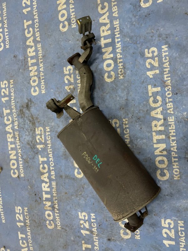 Бочка глушителя MITSUBISHI Delica PD6W 6G72 2004 (б/у)