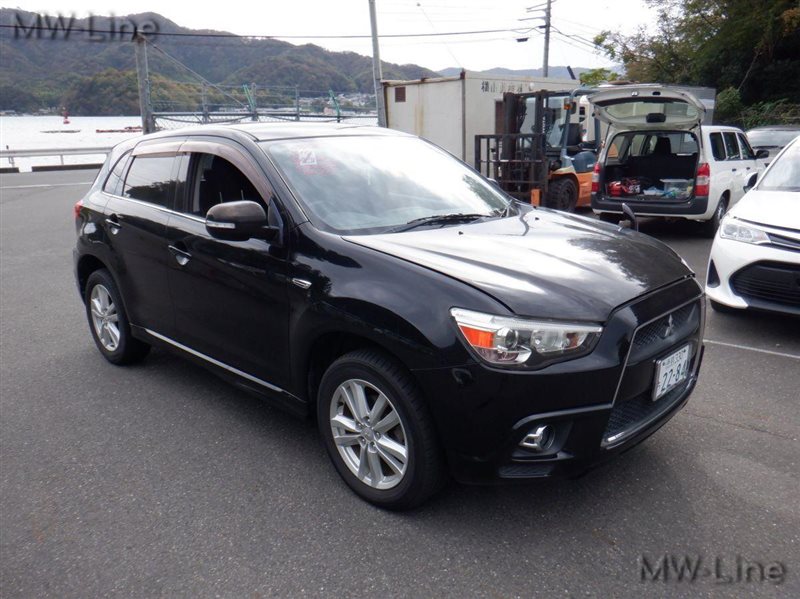 Автомобиль MITSUBISHI RVR GA4W 4J10 2012 года в разбор