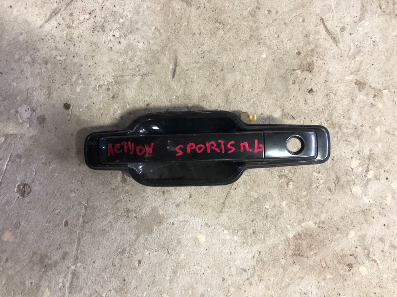 Ручка двери передняя левая SsangYong Actyon Sports 2006-2012 QJ Б/У