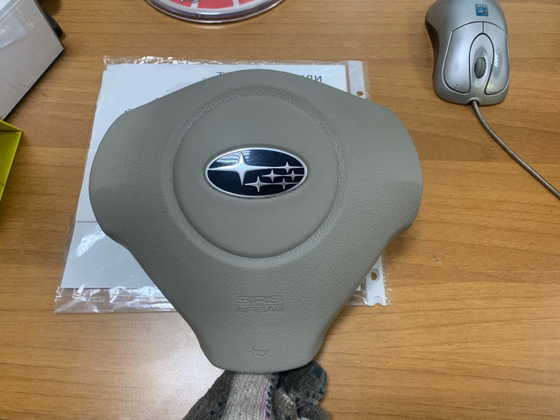 Подушка безопасности водителя Subaru Impreza 2008 GH3 Б/У