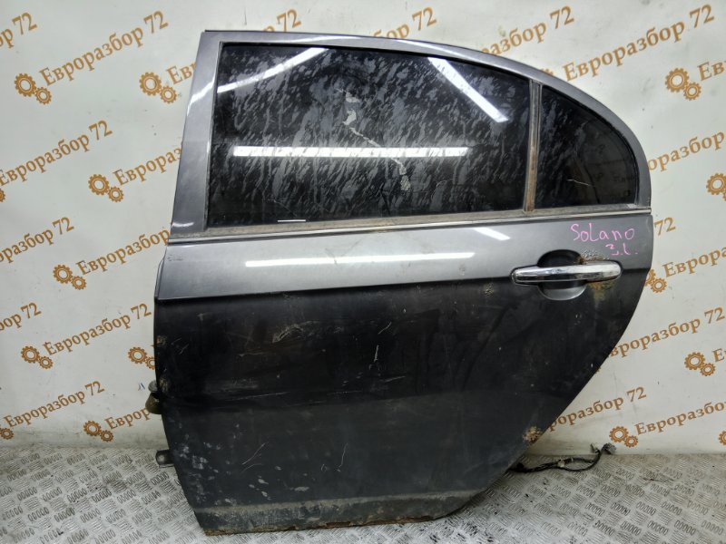 Запчасть дверь задняя левая Lifan Solano 2010-2015 620 контрактная Дверь задняя левая Lifan Solano 2010-2015 620 контрактная