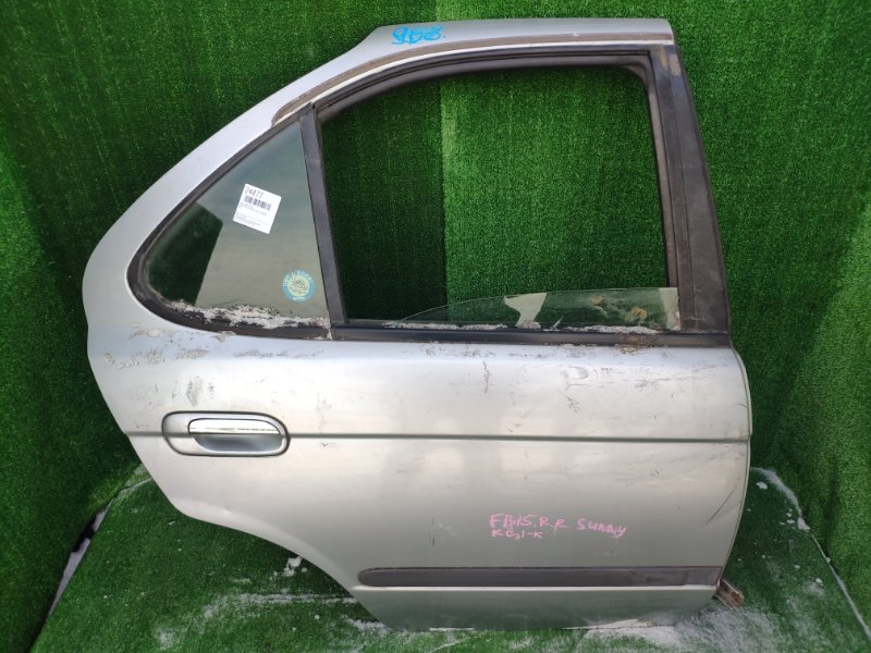Дверь Nissan Sunny FB15 QG15DE 2000 задняя правая (б/у)
