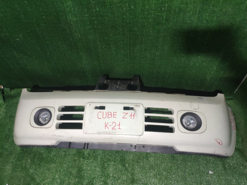 Бампер Nissan Cube BZ11 CR14DE передний (б/у)