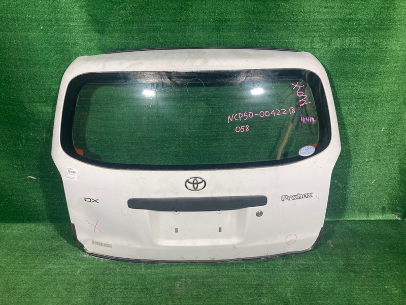 Дверь задняя Toyota Probox NCP50 2NZFE 2005 (б/у)