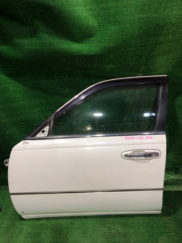 Дверь Nissan Cima FHY33 VQ30DET передняя левая (б/у)