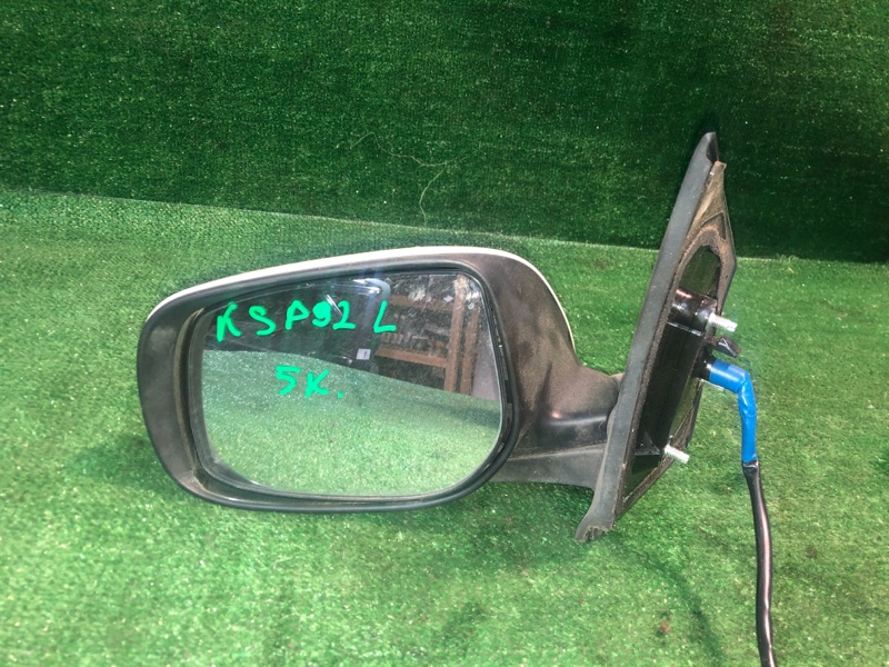 Зеркало Toyota Belta KSP92 1KRFE 2005 левое (б/у)
