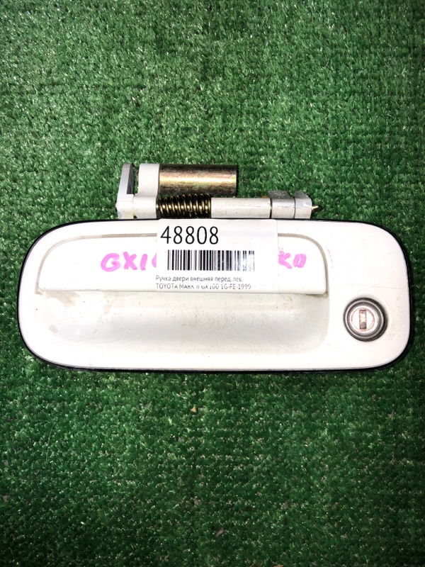 Ручка двери внешняя Toyota Mark Ii GX100 1G-FE 1999 передняя левая (б/у)