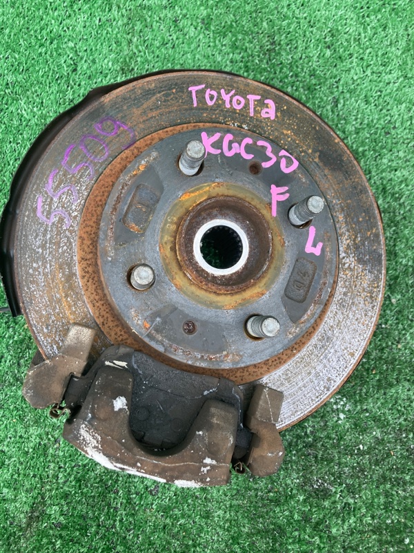 Ступица Toyota Passo KGC30 1KRFE передняя левая (б/у)