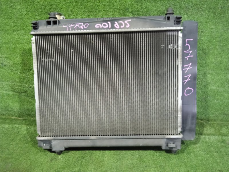 Радиатор основной Toyota Ractis SCP100 2SZFE (б/у)