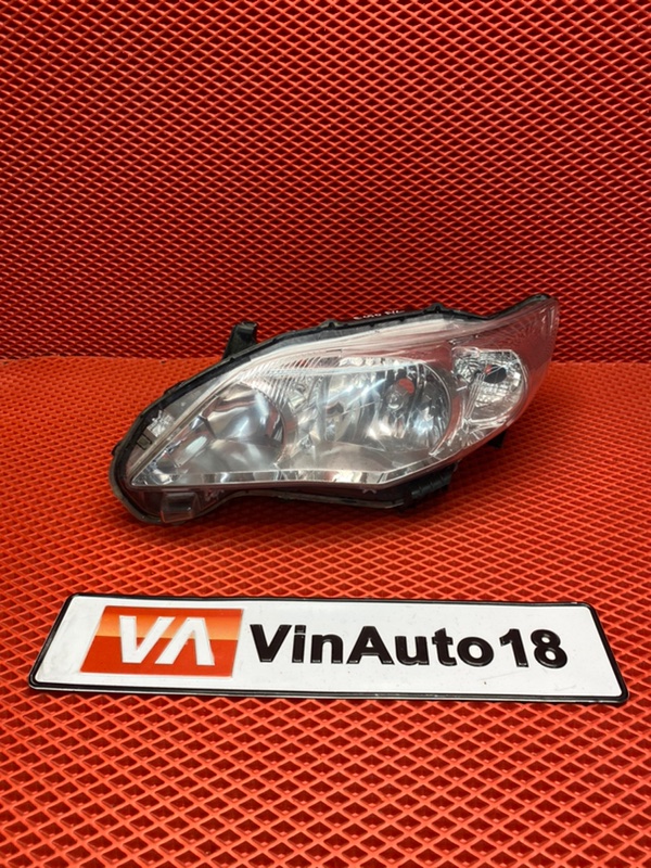 Запчасть фара передняя левая Toyota Corolla 2010 E15 8117012A60 Б/У Фара передняя левая Toyota Corolla 2010 E15 8117012A60 Б/У