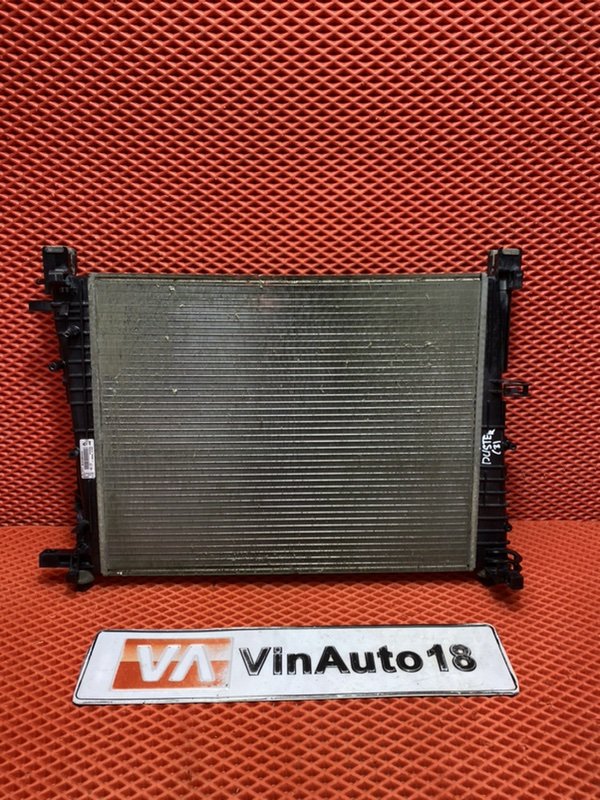 Запчасть радиатор двигателя Renault Duster 2021 F4R 410 214105731R Б/У Радиатор двигателя Renault Duster 2021 F4R 410 214105731R Б/У