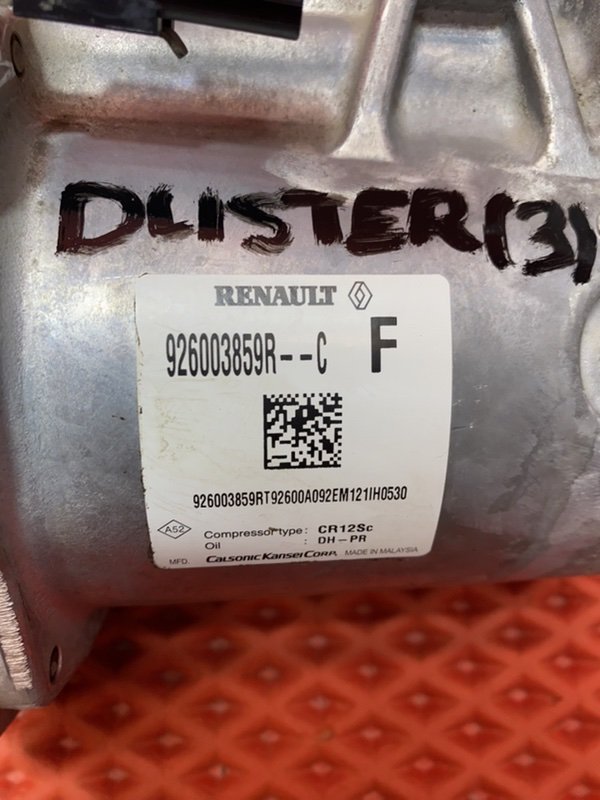 Компрессор кондиционера Duster 2021 F4R 410