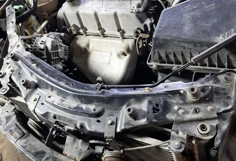 Панель радиатора верхняя Chery Bonus A13 SOR477F A135300820DY Б/У