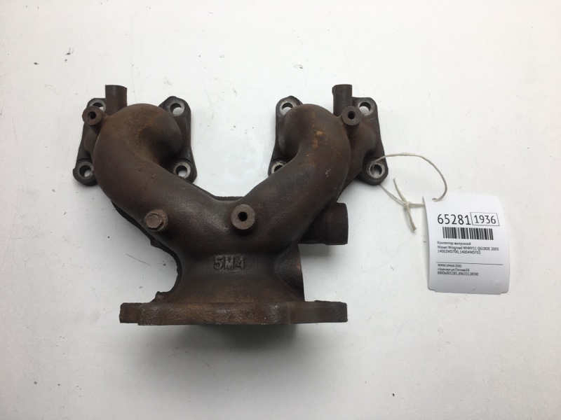 Коллектор выпускной Nissan Wingroad WHNY11 QG18DE 2003 (б/у)