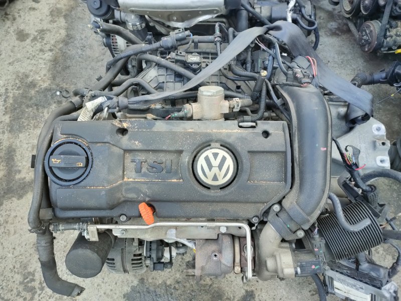 Двигатель Volkswagen Golf 5K1 CAXA 544525 (б/у)