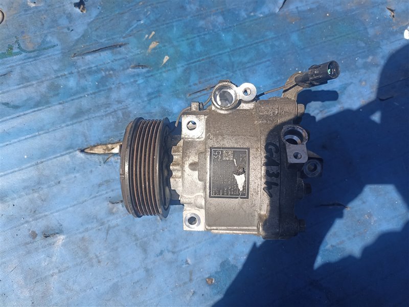 Компрессор кондиционера Mitsubishi Rvr GA3W 4B10 (б/у)