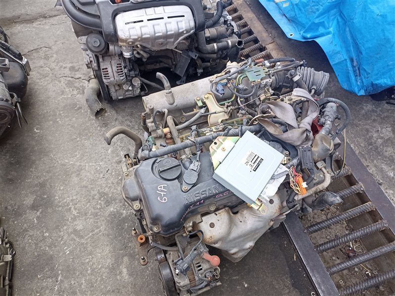 Двигатель Nissan Ad VHNY11 QG18DE 268470 (б/у)