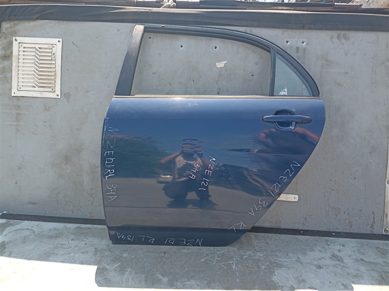 Дверь TOYOTA COROLLA NZE121 задняя левая (б/у)