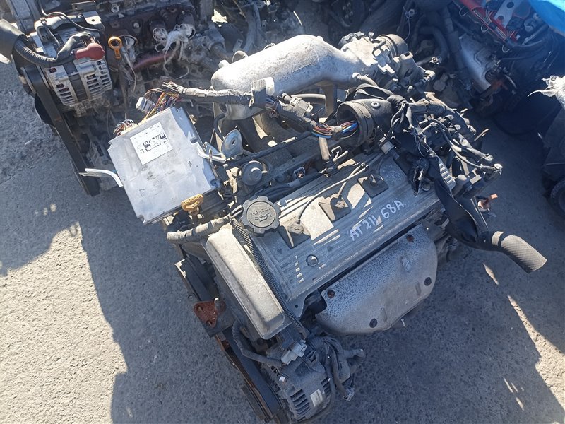 Двигатель TOYOTA CALDINA AT211 7A-FE H970544 (б/у)