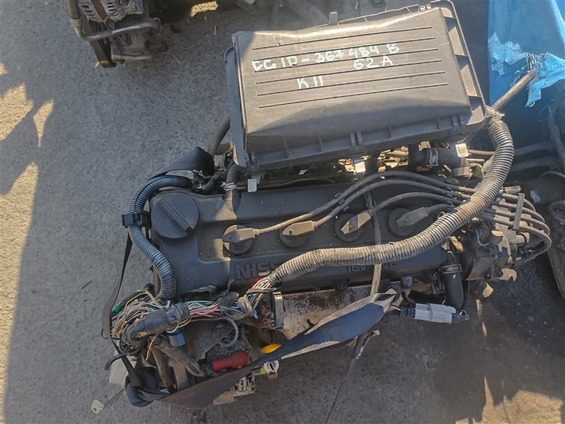 Двигатель NISSAN MARCH K11 CG10DE 367484B (б/у)