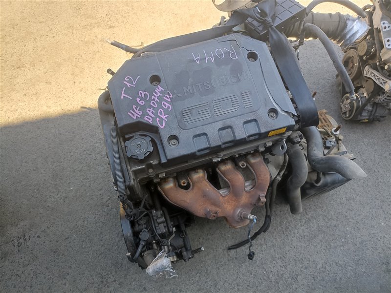 Двигатель MITSUBISHI DION CR9W 4G63 DA0744 (б/у)