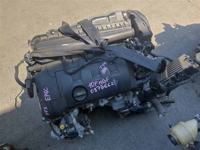 Двигатель PEUGEOT 207 WA EP6C (5F01) 0873662 (б/у)