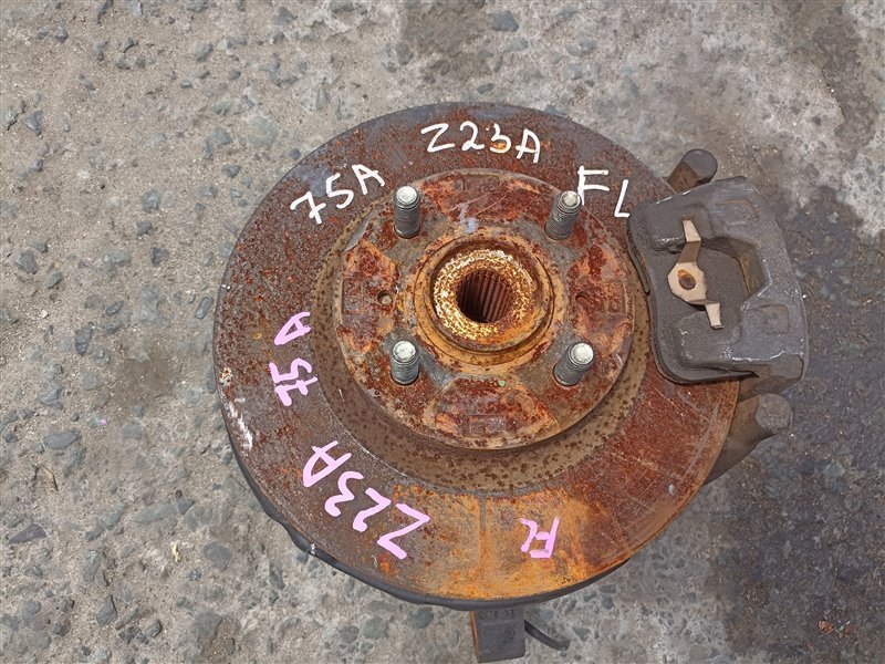 Ступица MITSUBISHI COLT Z23A 4A91 передняя левая (б/у)