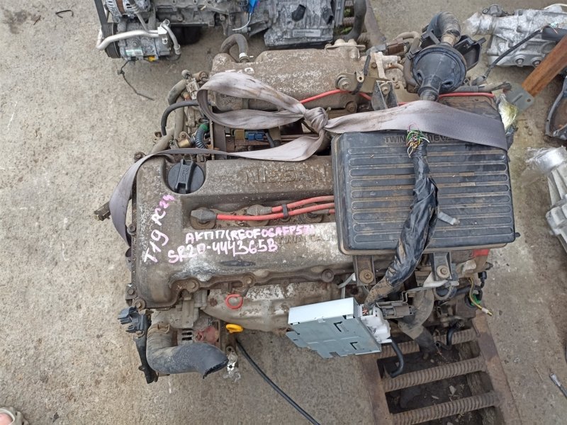 Двигатель NISSAN SERENA PC24 SR20DE 444365B (б/у)