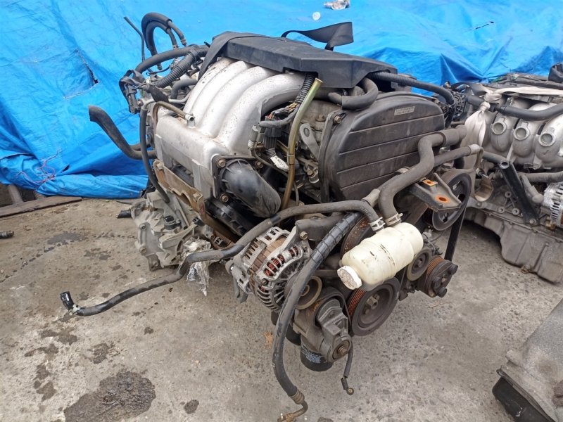 Двигатель MITSUBISHI DION CR9W 4G63 BQ6666 (б/у)