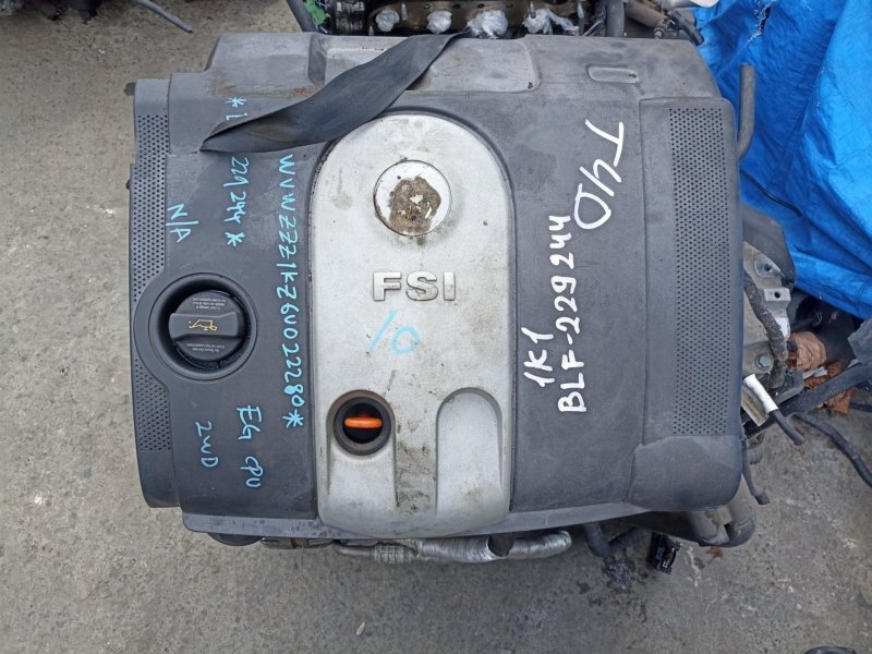 Двигатель VOLKSWAGEN GOLF 5 1K1 BLF 229244 (б/у)