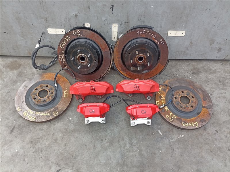 Тормозная система TOYOTA MARK X GRX133 2GR-FSE (б/у)