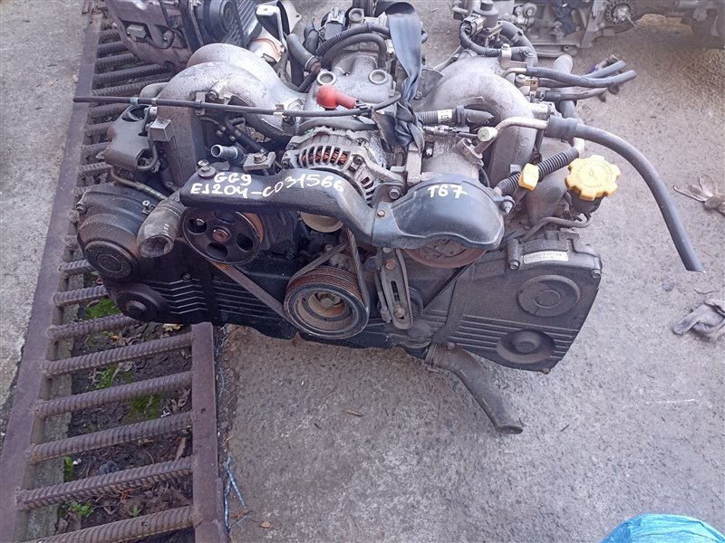 Двигатель SUBARU IMPREZA GG9 EJ204 C031566 (б/у)